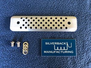 alloy trials silencer deluxe version perforated plate for pre65 AJS BSA Ariel Enfield AMC